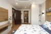 Lake view two bedrooms apartment for rent near Lotte tower, Ba Dinh district, Ha Noi